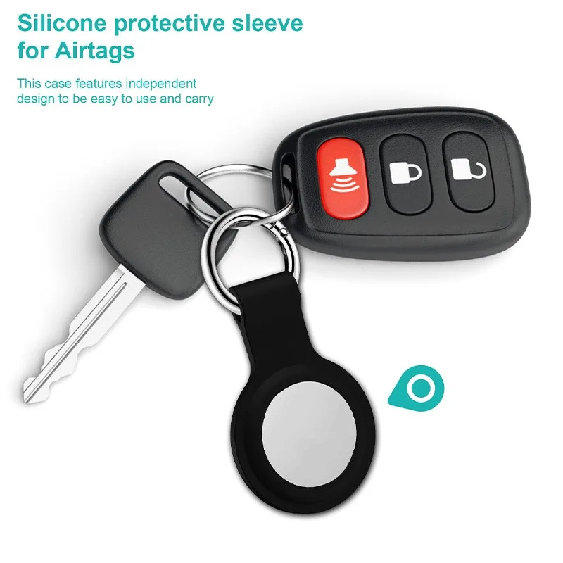 Protective Cover Location Tracker Silicone Case With Buckle for AirTags Tracker 2021 New
Protective Cover Location Tracker Silicone Case With Buckle for AirTags Tracker 2021 New