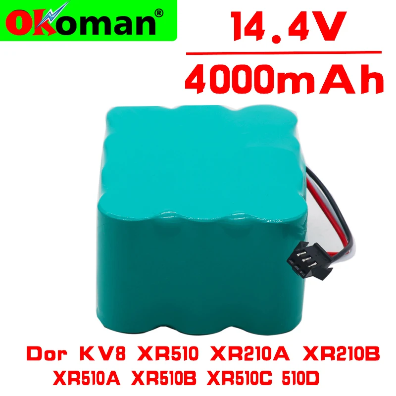 Перезаряжаемая батарея SC Ni MH 14 4 мАч для робота пылесоса KV8 XR510 XR210A XR210B XR510A XR510B XR510C