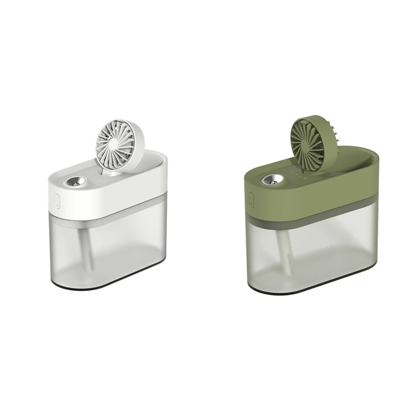 Fan Humidifier Multifunctional Portable USB Charging Humidifier Battery Desktop Simple Humidifier
Fan Humidifier Multifunctional Portable USB Charging Humidifier Battery Desktop Simple Humidifier