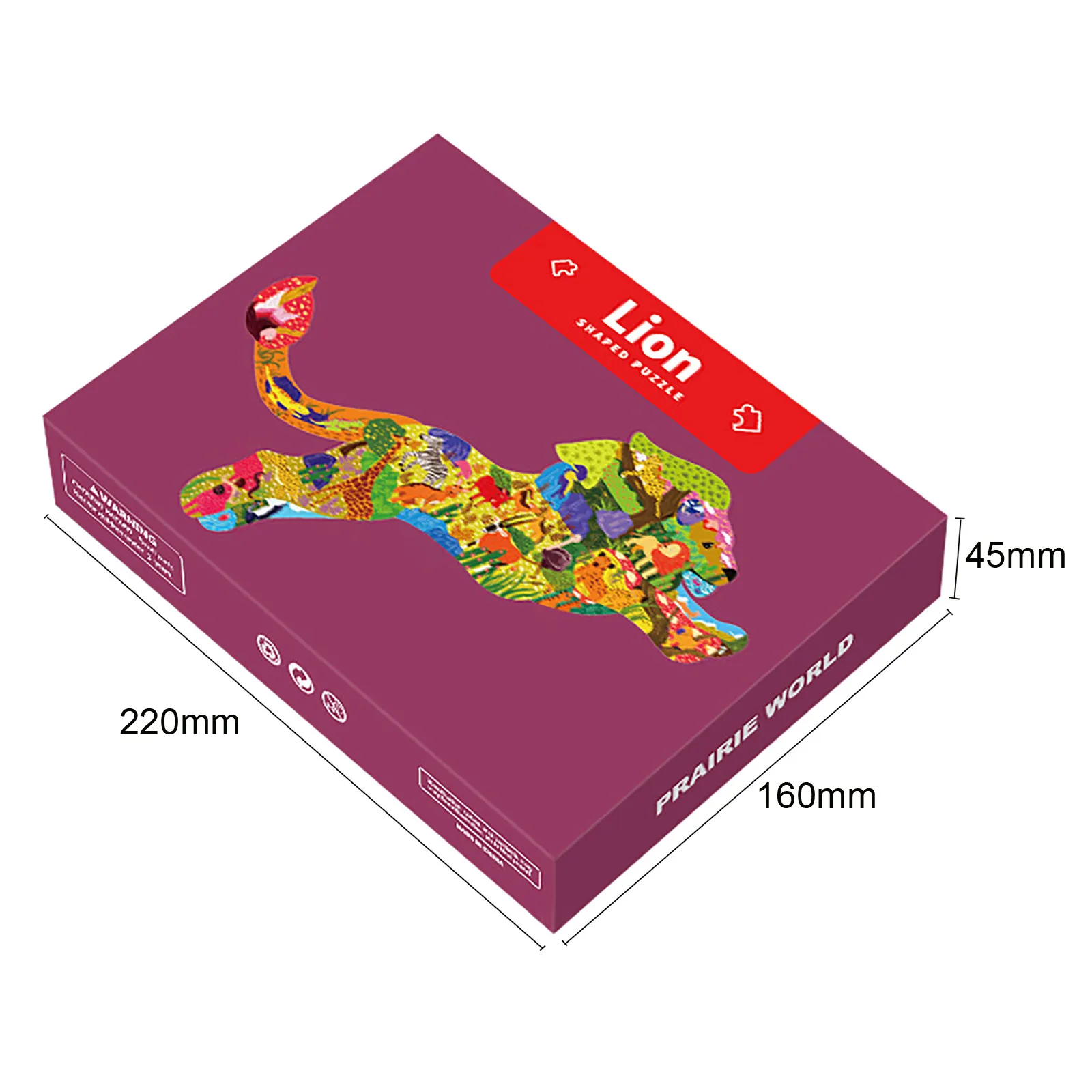Wooden colorful lion Shapes Montessori Puzzle Sorting Math Bricks Preschool Learning Educational Game Toys for Children
Wooden colorful lion Shapes Montessori Puzzle Sorting Math Bricks Preschool Learning Educational Game Toys for Children