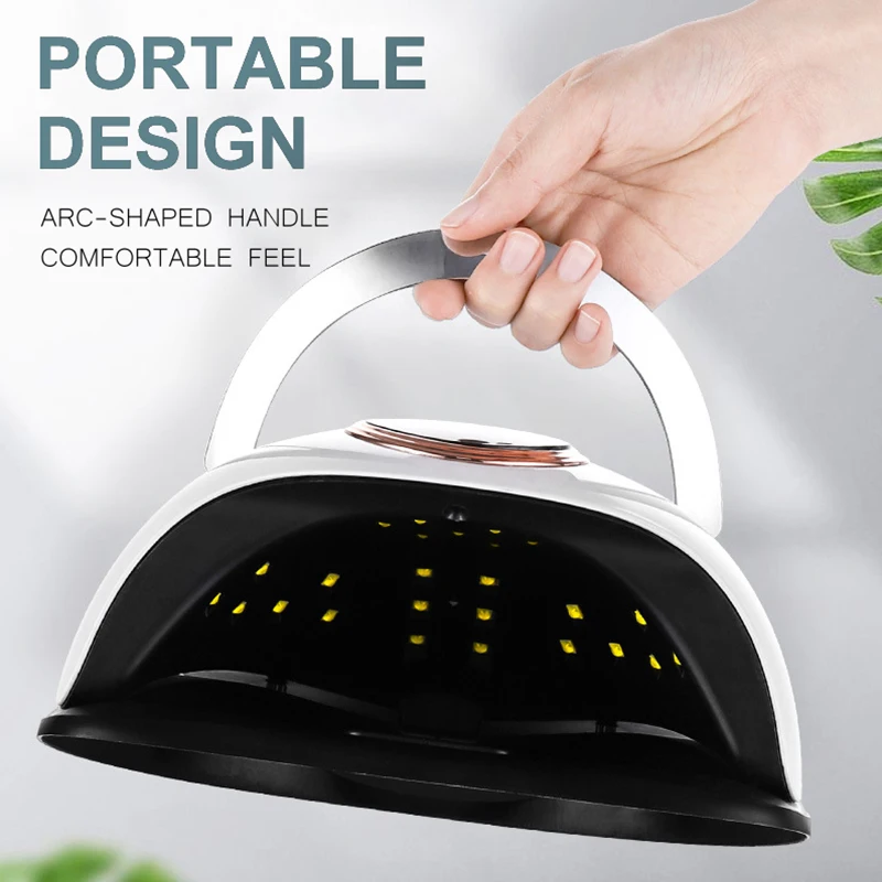 UV LED Lamp For Nails Dryer Manicure Nail Lamp 4 MODE With Motion sensing LCD Display Touch switch Curing poly Nail gel Polish
UV LED Lamp For Nails Dryer Manicure Nail Lamp 4 MODE With Motion sensing LCD Display Touch switch Curing poly Nail gel Polish