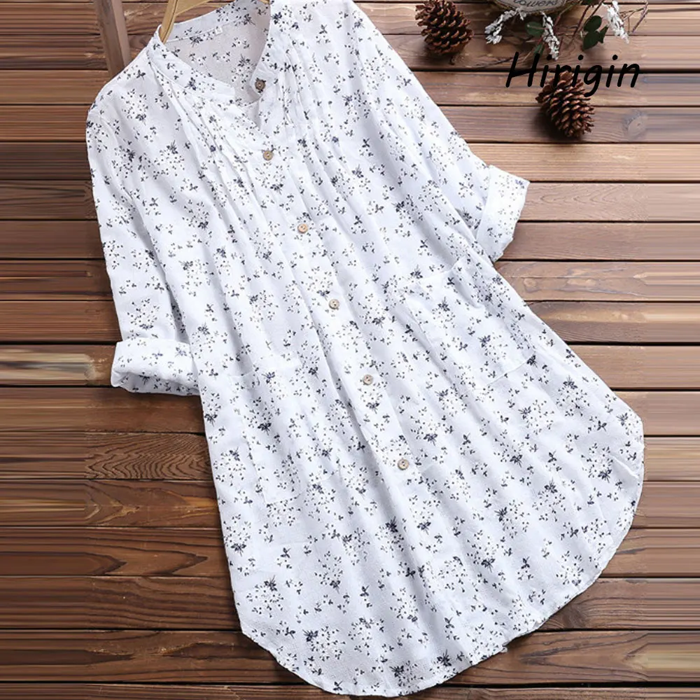 Женские повседневные блузки свободные с длинным рукавом Туника Топы Рубашка летняя Элегантная блузка уличная одежда размера плюс M-3XL 2020 
Женские повседневные блузки свободные с длинным рукавом Туника Топы Рубашка летняя Элегантная блузка уличная одежда размера плюс M-3XL 2020