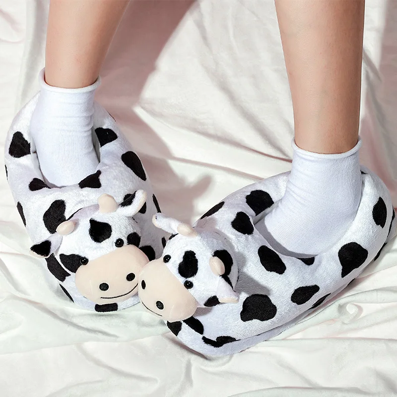 Women Girls Slippers Cute Animal Milk Cow Warm Shoes Indoor Fluffy Plush Sandals Home Slippers Kawaii Tiger Flat Cartoon Slides
Women Girls Slippers Cute Animal Milk Cow Warm Shoes Indoor Fluffy Plush Sandals Home Slippers Kawaii Tiger Flat Cartoon Slides
