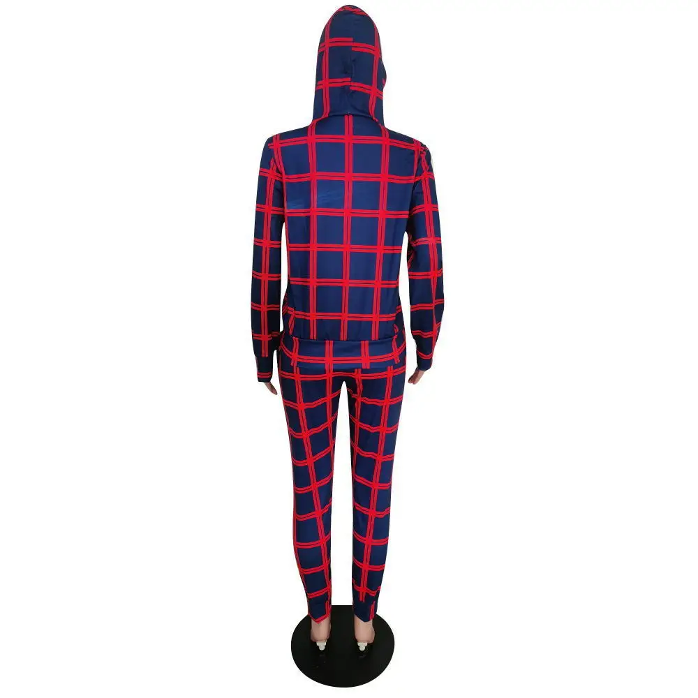 Plaid Camouflage Butterfly Print Casual 2 Piece Set Women Long Sleeve Hooded Coat+bodycon Sweatpant Active Wear Matching Suits
Plaid Camouflage Butterfly Print Casual 2 Piece Set Women Long Sleeve Hooded Coat+bodycon Sweatpant Active Wear Matching Suits
