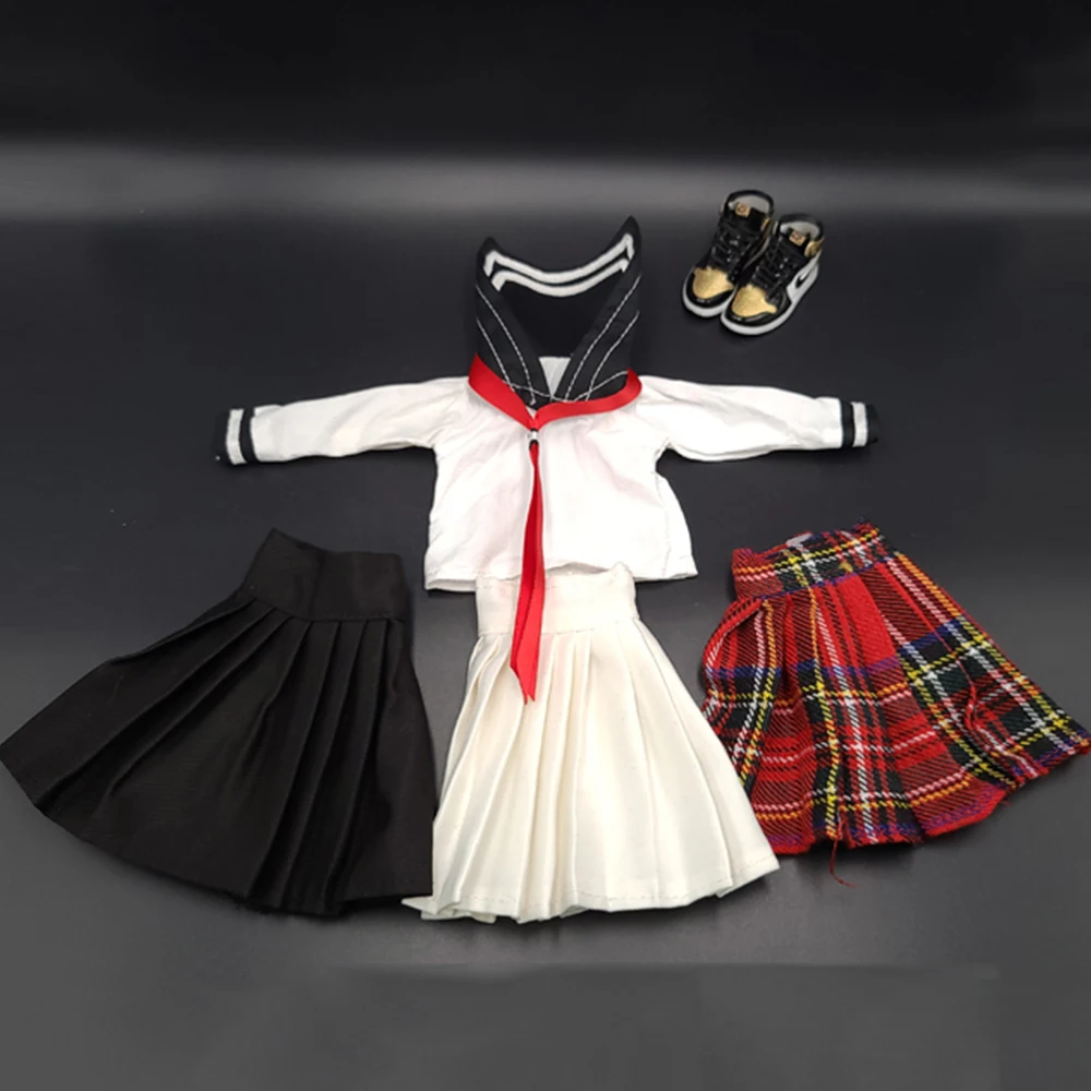 In stock 1/6 Scale Female Clothes School Uniform Girls Pleated Skirt Suits Fit 12'' Seamless Body
In stock 1/6 Scale Female Clothes School Uniform Girls Pleated Skirt Suits Fit 12'' Seamless Body