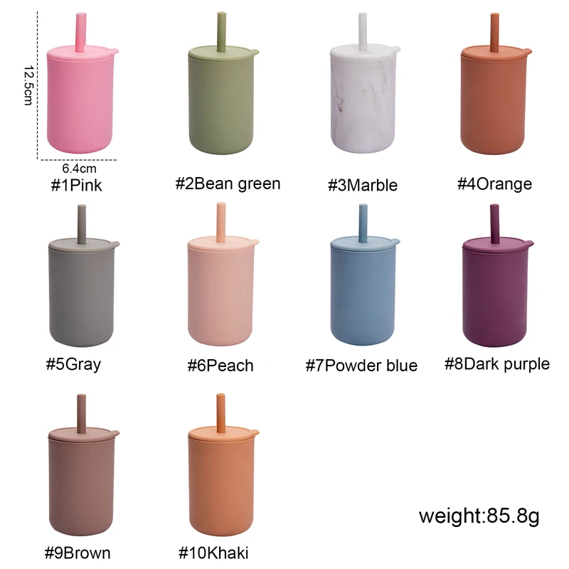 150mL Baby Silicone Cup Snacks Bottle Drinkware Feeding Solid Tableware Toddlers Dishes For Baby Bowl Waterproof Sippy Cup
150mL Baby Silicone Cup Snacks Bottle Drinkware Feeding Solid Tableware Toddlers Dishes For Baby Bowl Waterproof Sippy Cup