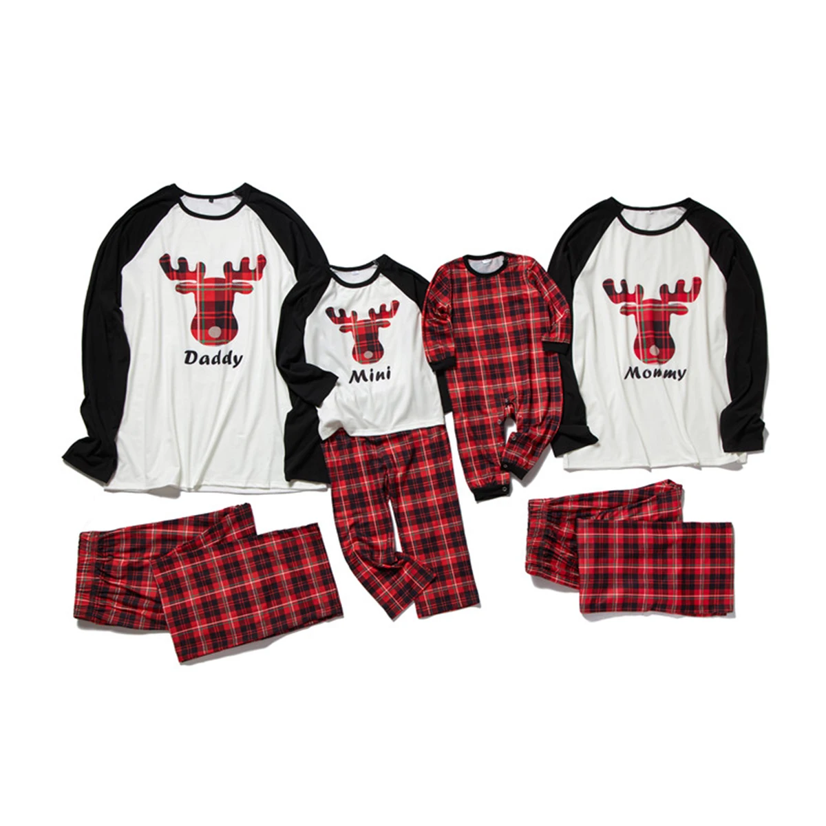 Рождественский пижамный комплект, Семейный комплект с принтом лося, Рождественская вечеринка, Клубная Домашняя одежда, одежда для сна, мила...
Рождественский пижамный комплект, Семейный комплект с принтом лося, Рождественская вечеринка, Клубная Домашняя одежда, одежда для сна, мила...