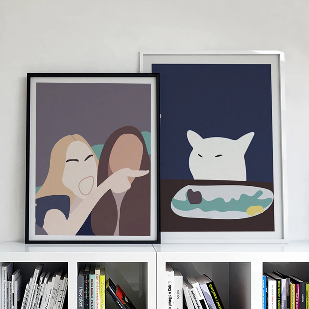 Modern Cartoon Posters And Prints Cute Cat Eat Food CanvasWall Painting Home Decor Pictures For Living Room Bedroom Cuadros
Modern Cartoon Posters And Prints Cute Cat Eat Food CanvasWall Painting Home Decor Pictures For Living Room Bedroom Cuadros