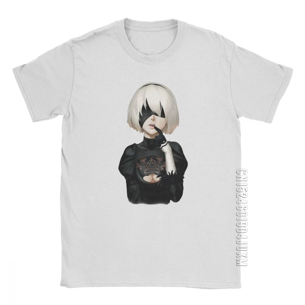 Men's NieR Automata T-Shirts YoRHa 2B Game Cotton Clothing Funny Short Sleeve Round Collar Tees Birthday Present T-Shirts
Men's NieR Automata T-Shirts YoRHa 2B Game Cotton Clothing Funny Short Sleeve Round Collar Tees Birthday Present T-Shirts