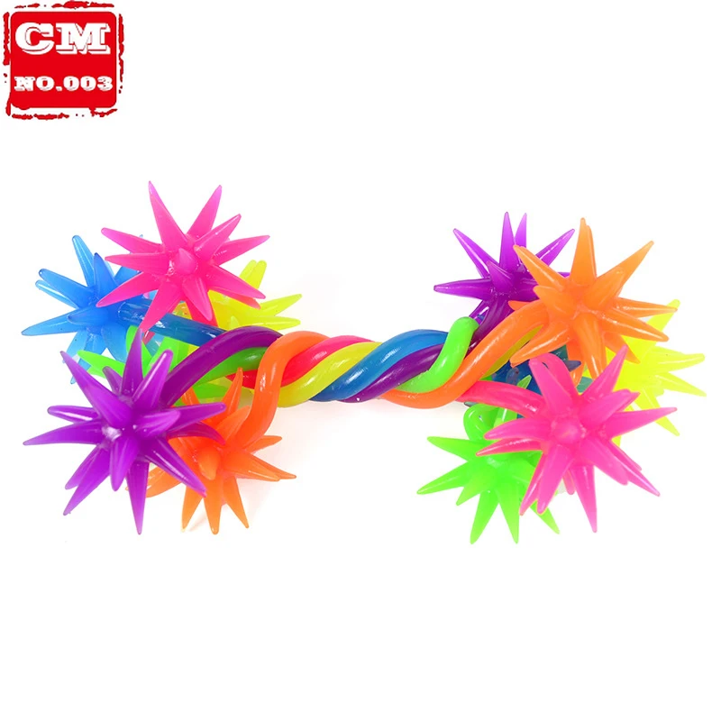 5Pcs TPR Elastic Double-headed Meteor Hammer Stress Reliever Toy Antistress Hand Adult Toys Children Squeeze Sensory Toys Gifts
5Pcs TPR Elastic Double-headed Meteor Hammer Stress Reliever Toy Antistress Hand Adult Toys Children Squeeze Sensory Toys Gifts