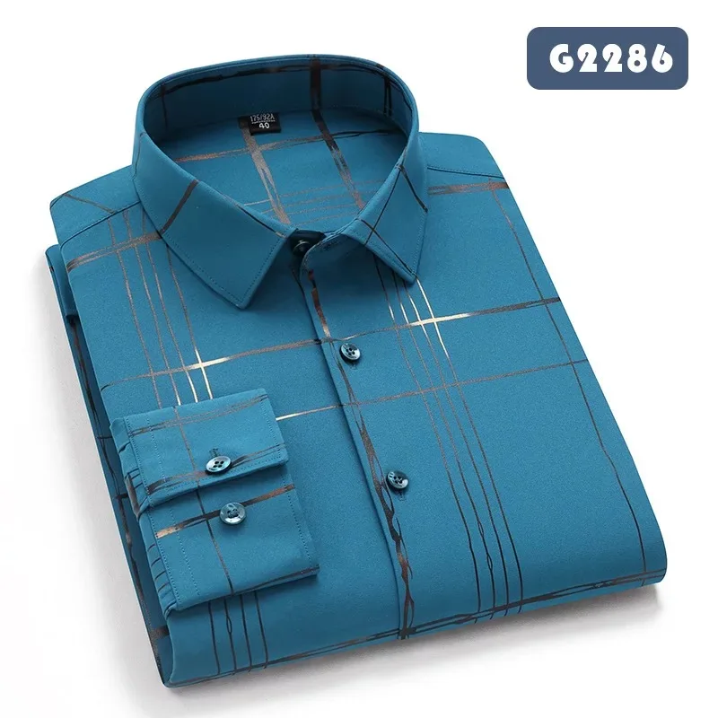 2021 Newest Print Men Long sleeve Gold patern Causal Shirts Deform Breathable High Quality Party Blue Shirt
2021 Newest Print Men Long sleeve Gold patern Causal Shirts Deform Breathable High Quality Party Blue Shirt