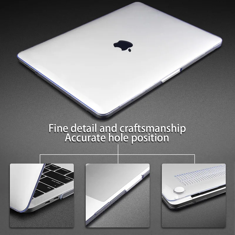 New Crystal Case For Apple Macbook Air Pro Retina M1 Chip 13 inch Case For 2020 Touch Bar ID Pro 13 A2289 A2179 A2338 A2337 Case
New Crystal Case For Apple Macbook Air Pro Retina M1 Chip 13 inch Case For 2020 Touch Bar ID Pro 13 A2289 A2179 A2338 A2337 Case