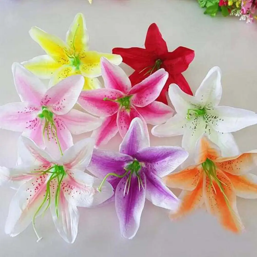 10pcs Artificial Lily Bud Wedding Bridal Decoration Fake Lily Flower Head 8 Colors Home DIY Decoration Party Supplies Fake Flowe
10pcs Artificial Lily Bud Wedding Bridal Decoration Fake Lily Flower Head 8 Colors Home DIY Decoration Party Supplies Fake Flowe