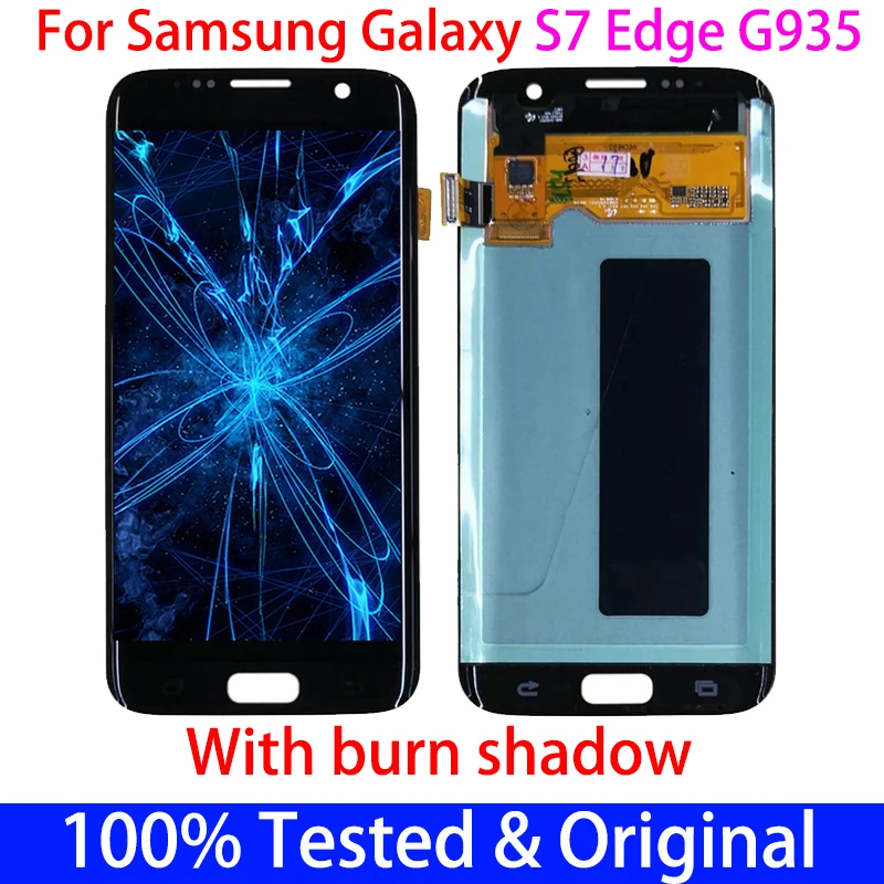 Оригинальный сменный дисплей Super AMOLED Burn-Shadow для SAMSUNG Galaxy S7 Edge G935 G935F, ЖК-дисплей с сенсорным экраном и рамкой S7EDGE
Оригинальный сменный дисплей Super AMOLED Burn-Shadow для SAMSUNG Galaxy S7 Edge G935 G935F, ЖК-дисплей с сенсорным экраном и рамкой S7EDGE