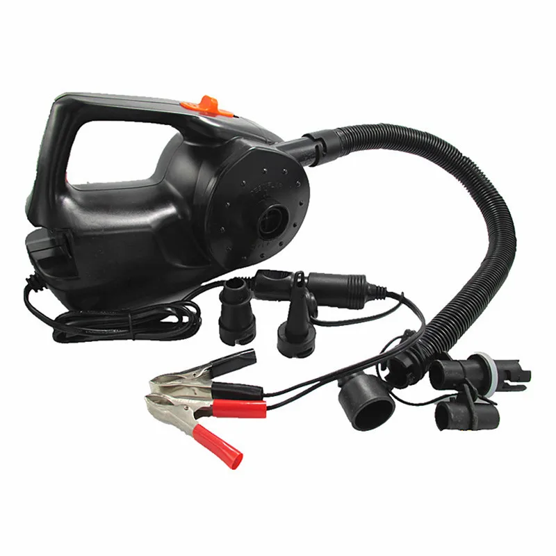 12V 100W Car Rechargable Pump Electric Inflatable Air Pump For Kayak Boat Swimming Pool Air Cushions Ball Auto Portable Blower
12V 100W Car Rechargable Pump Electric Inflatable Air Pump For Kayak Boat Swimming Pool Air Cushions Ball Auto Portable Blower