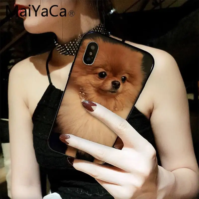 MaiYaCa Shell for Pomeranian dogs Black Soft animal Cute Phone Case for iPhone 8 7 6 6S Plus X XS MAX 5 5S SE XR 11pro max Cover
MaiYaCa Shell for Pomeranian dogs Black Soft animal Cute Phone Case for iPhone 8 7 6 6S Plus X XS MAX 5 5S SE XR 11pro max Cover
