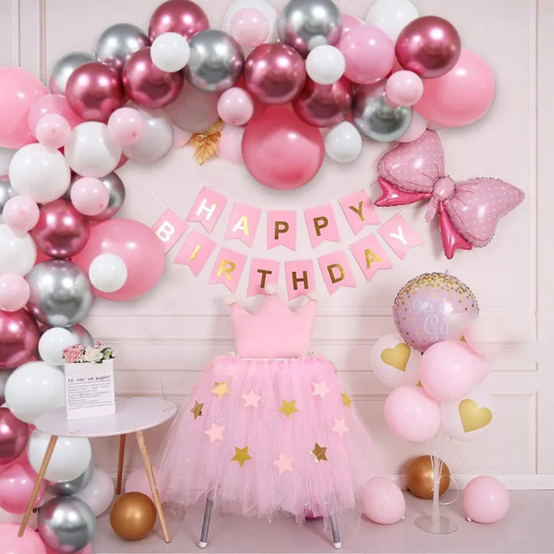 Pink white Macaron Balloon Garland Arch Metal silver Rosegold winered mixed 85pcs/set Wedding Baby Shower Backdrop Party Decor
Pink white Macaron Balloon Garland Arch Metal silver Rosegold winered mixed 85pcs/set Wedding Baby Shower Backdrop Party Decor