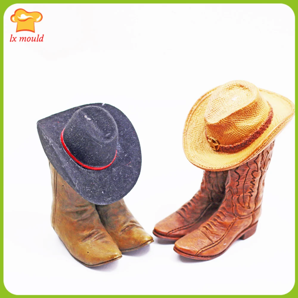 New Retro Cowboy Style Hat & Boots Candle Silicone Molds Chocolate Candy Cake Decoration Silicone Mould
New Retro Cowboy Style Hat & Boots Candle Silicone Molds Chocolate Candy Cake Decoration Silicone Mould