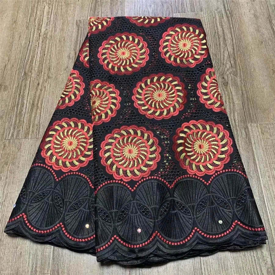 Black African Cotton Dry Lace Fabric High Quality Swiss Voile Material Nigerian Brode Suisse 100%Coton broderie tissu ZC21
Black African Cotton Dry Lace Fabric High Quality Swiss Voile Material Nigerian Brode Suisse 100%Coton broderie tissu ZC21