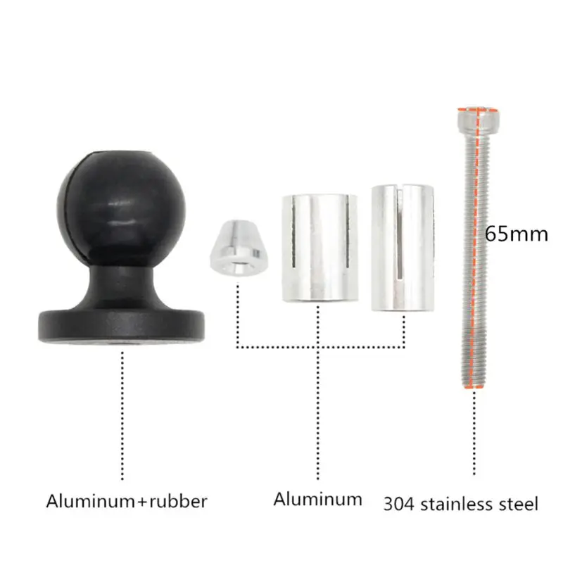 Aluminum Base Rubber Motorcycle Bike Mount Black Fork Stem Base with Ball Head for RAM Mount for Gopro Ball Mount Adapter
Aluminum Base Rubber Motorcycle Bike Mount Black Fork Stem Base with Ball Head for RAM Mount for Gopro Ball Mount Adapter