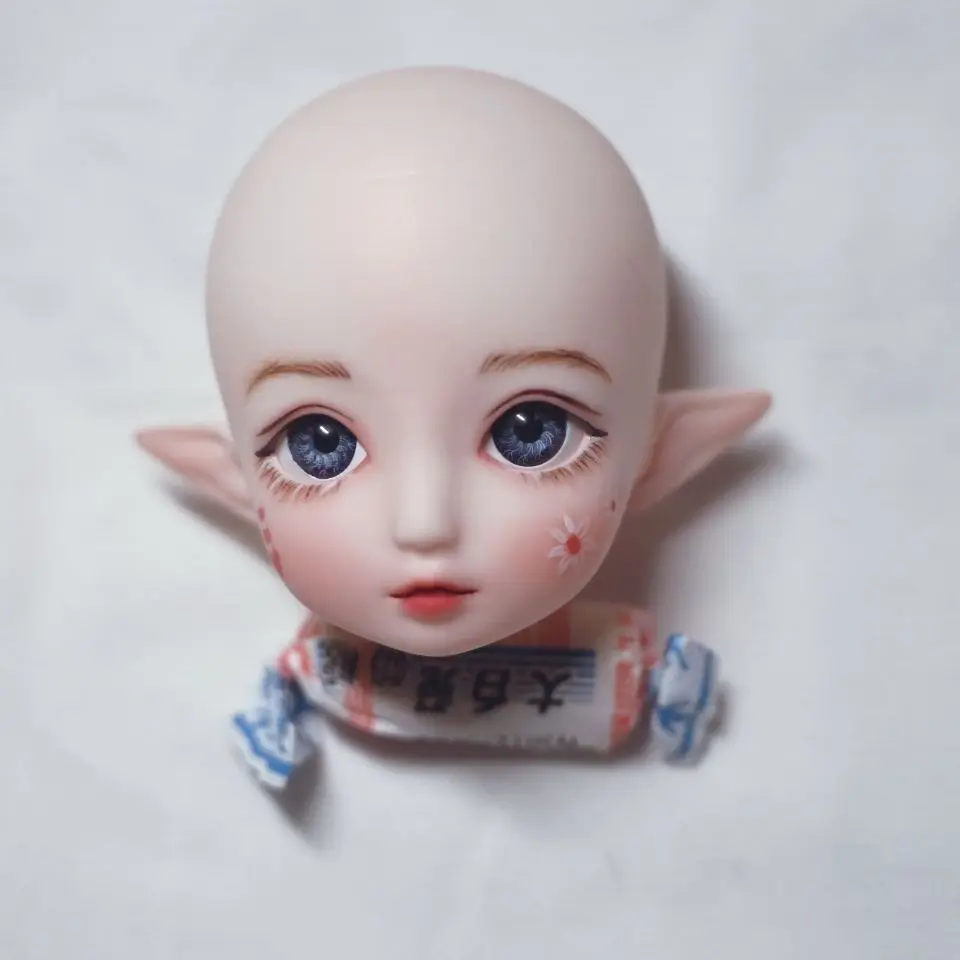 Elf Dolls Head 1/6 Bjd Toys Bald Head Naked Nude Doll Bareheaded Toy For Girls Fashion DIY Cherry Blossoms Make Up Dolls
Elf Dolls Head 1/6 Bjd Toys Bald Head Naked Nude Doll Bareheaded Toy For Girls Fashion DIY Cherry Blossoms Make Up Dolls