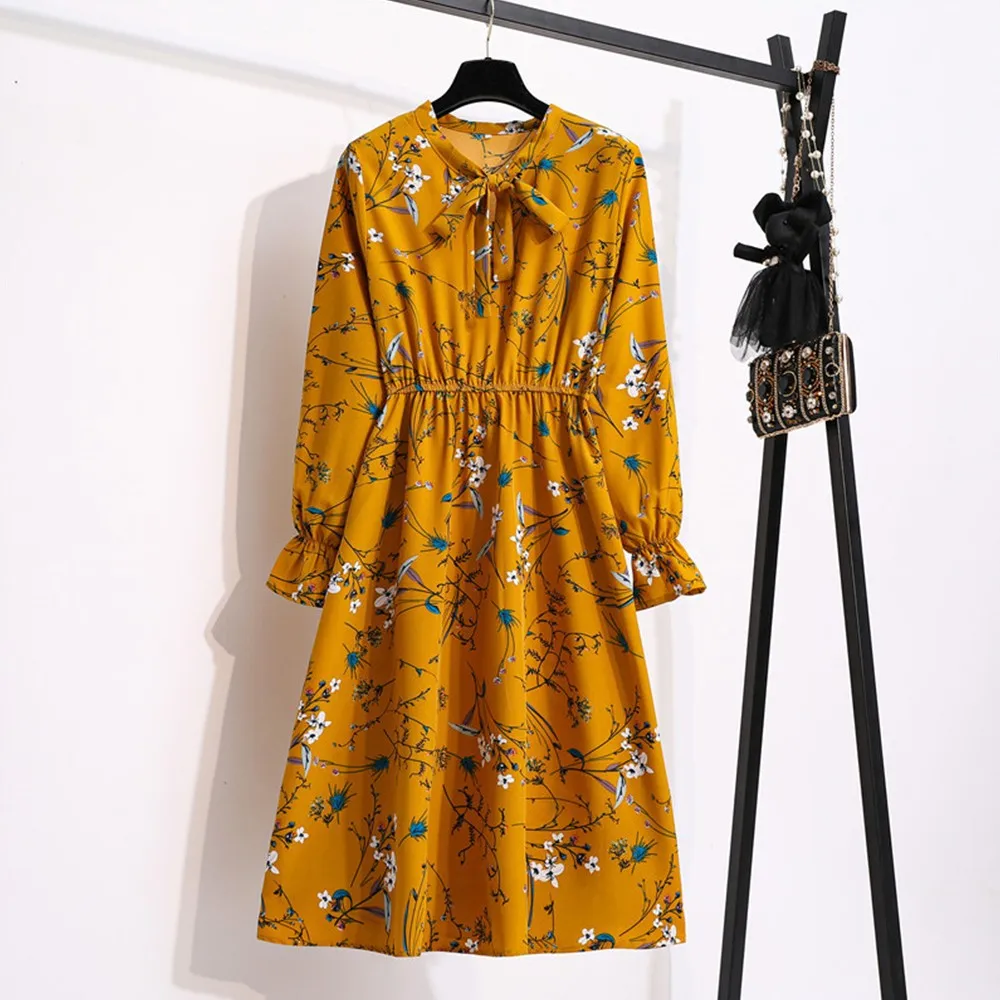 Women's Dress For New Year 2022 Casual Chiffon Print Dresses Female Clothing Waist Three-quarter Sleeve Shirt Dress Bohemian
Women's Dress For New Year 2022 Casual Chiffon Print Dresses Female Clothing Waist Three-quarter Sleeve Shirt Dress Bohemian