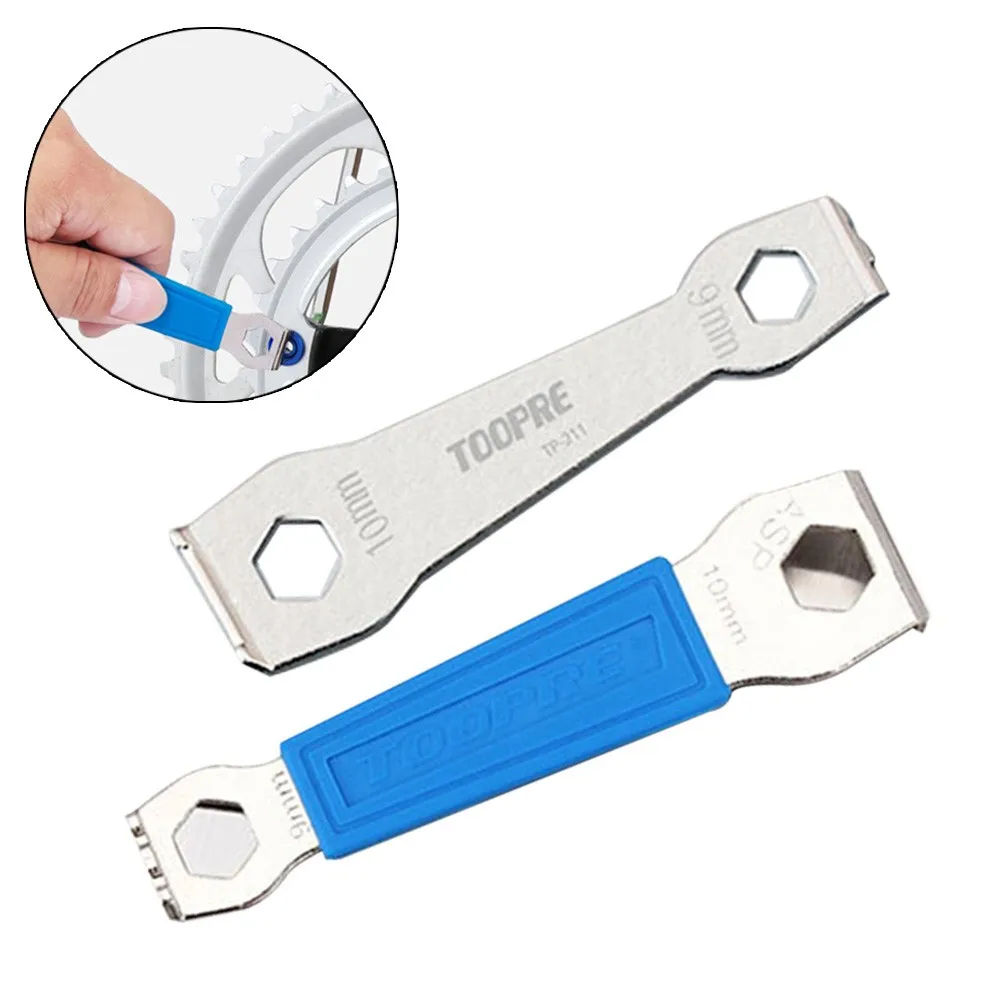 MTB Bike Crankset Chain Tool Crankset Chainring Bolt Wrench Spanner Repair Tools Durable Steel Cycling Repair Essential Tool
MTB Bike Crankset Chain Tool Crankset Chainring Bolt Wrench Spanner Repair Tools Durable Steel Cycling Repair Essential Tool