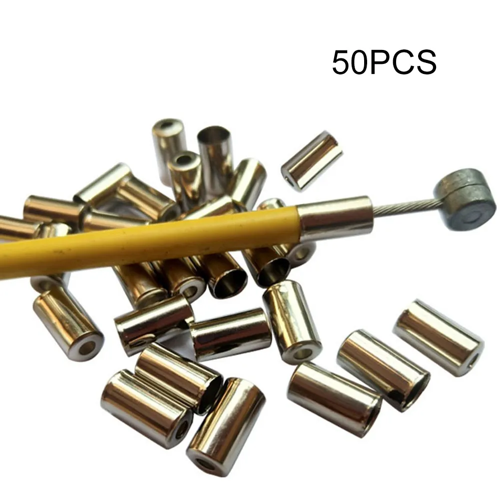 50PCS Bicycle Brake Shifter Cable End Cap Brake Line Derailleur Shift Wire End Cap Tips Crimps MTB Bike Bicycle Accessories
50PCS Bicycle Brake Shifter Cable End Cap Brake Line Derailleur Shift Wire End Cap Tips Crimps MTB Bike Bicycle Accessories