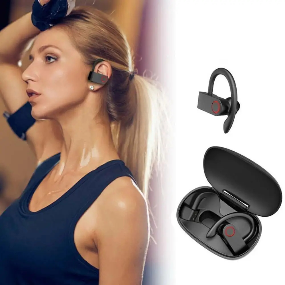 Portable Wireless Headphones Sport Bluetooth 5.0 Earphones Unisex Ear Hook Run Earset Earbuds Headsets
Portable Wireless Headphones Sport Bluetooth 5.0 Earphones Unisex Ear Hook Run Earset Earbuds Headsets