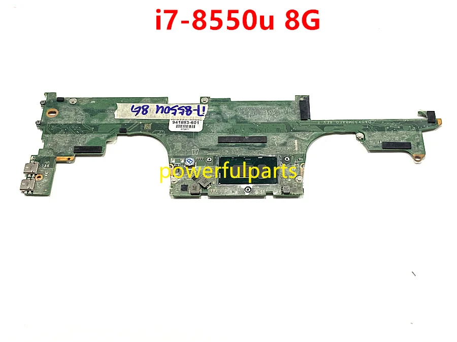 100% working for HP SPECTRE X360 13-AE motherboard with i7-8550u cpu+8G ram 941883-601 DA0X33MBAF0 tested ok
100% working for HP SPECTRE X360 13-AE motherboard with i7-8550u cpu+8G ram 941883-601 DA0X33MBAF0 tested ok