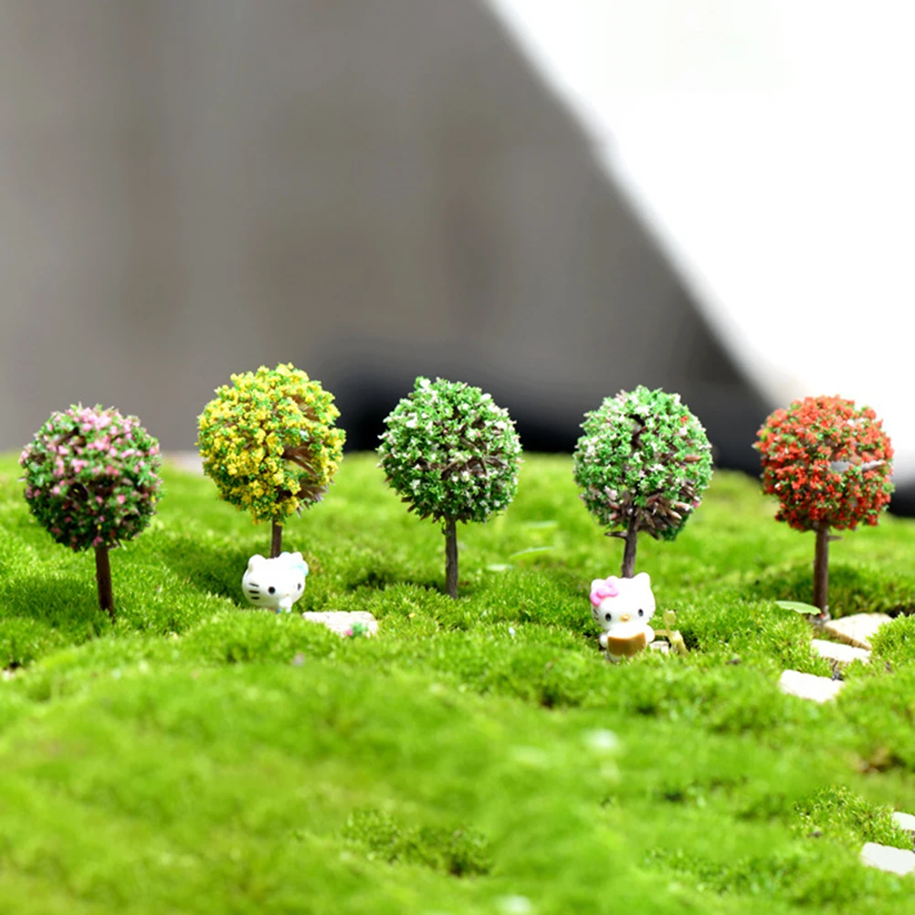 5pcs Mini Tree Fairy Garden Decorations Miniatures Micro Landscape Resin Craft Bonsai Figurine Garden Terrarium Accessories
5pcs Mini Tree Fairy Garden Decorations Miniatures Micro Landscape Resin Craft Bonsai Figurine Garden Terrarium Accessories