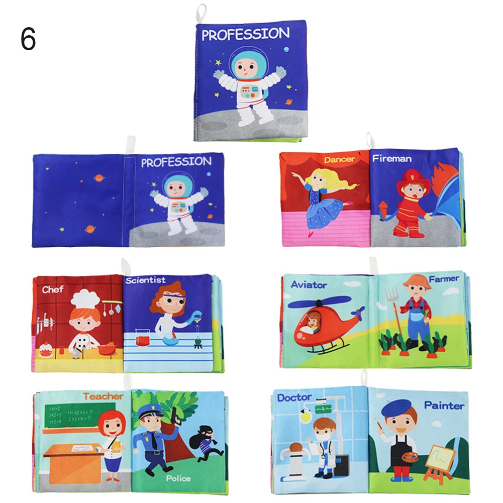 Newborn Early Teaching Educational Practical Durable Attractive Cloth Books Sounding Cognitive Learning Enlightenment Toys
Newborn Early Teaching Educational Practical Durable Attractive Cloth Books Sounding Cognitive Learning Enlightenment Toys