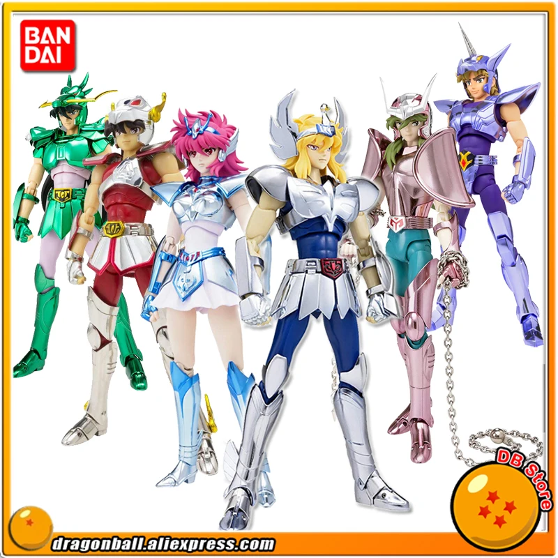 SALE0a Saint Seiya Оригинальная фигурка из ткани с мифом о спирте BANDAI Shun Shoko Saintia Sho Shiryu Hyoga