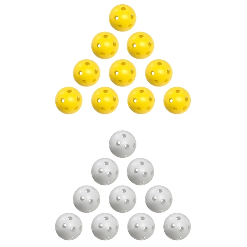 Plastic Airflow Hollow Golf Balls for Driving Range Swing Training Lightweight Indoor/Outdoor Use
Plastic Airflow Hollow Golf Balls for Driving Range Swing Training Lightweight Indoor/Outdoor Use