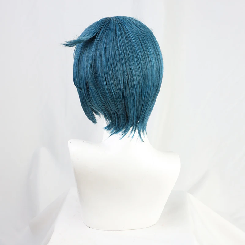 Genshin Impact Xingqiu Xing Qiu Cosplay Synthetic Wig Short Blue Short Heat Resistant Hair Adult Men Women Halloween Free Cap
Genshin Impact Xingqiu Xing Qiu Cosplay Synthetic Wig Short Blue Short Heat Resistant Hair Adult Men Women Halloween Free Cap