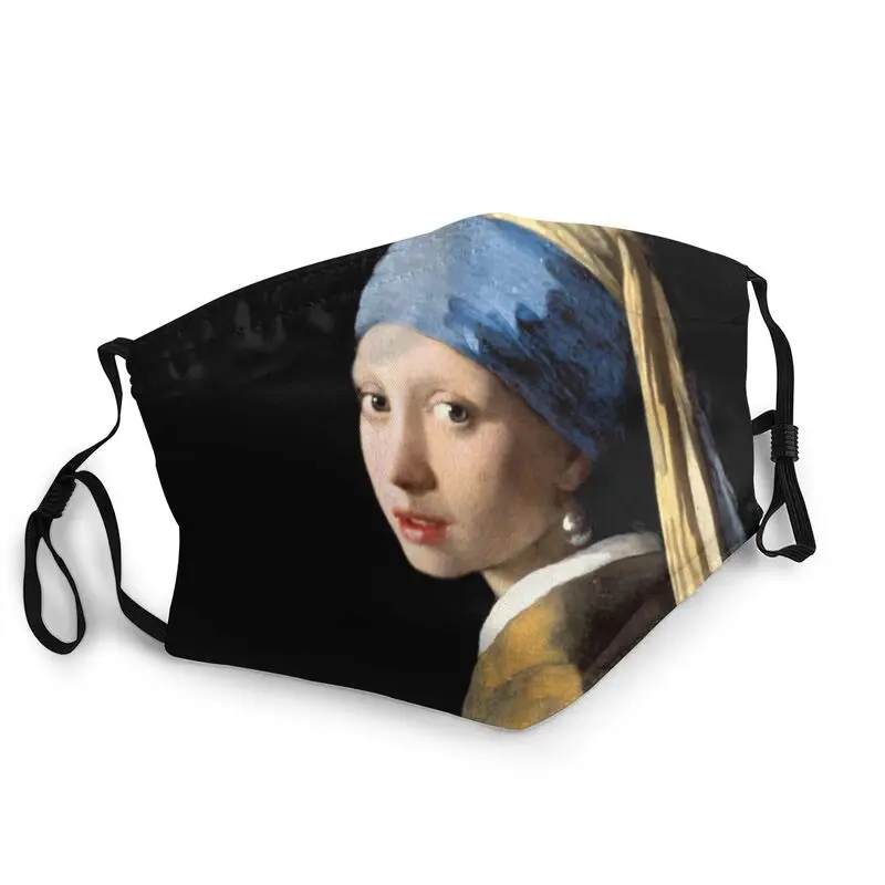 Girl With A Pearl Earring Mask Anti Dust Adjustable Vincent Van Gogh Painting Face Mask Adult Respirator Mouth-Muffle
Girl With A Pearl Earring Mask Anti Dust Adjustable Vincent Van Gogh Painting Face Mask Adult Respirator Mouth-Muffle