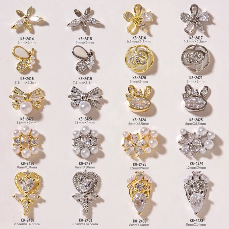 4pcs Nail Art Zircon Jewelry Bowknot Pearl Accessories Explosive Flower Color Preserving Nail Decorative Diamond
4pcs Nail Art Zircon Jewelry Bowknot Pearl Accessories Explosive Flower Color Preserving Nail Decorative Diamond