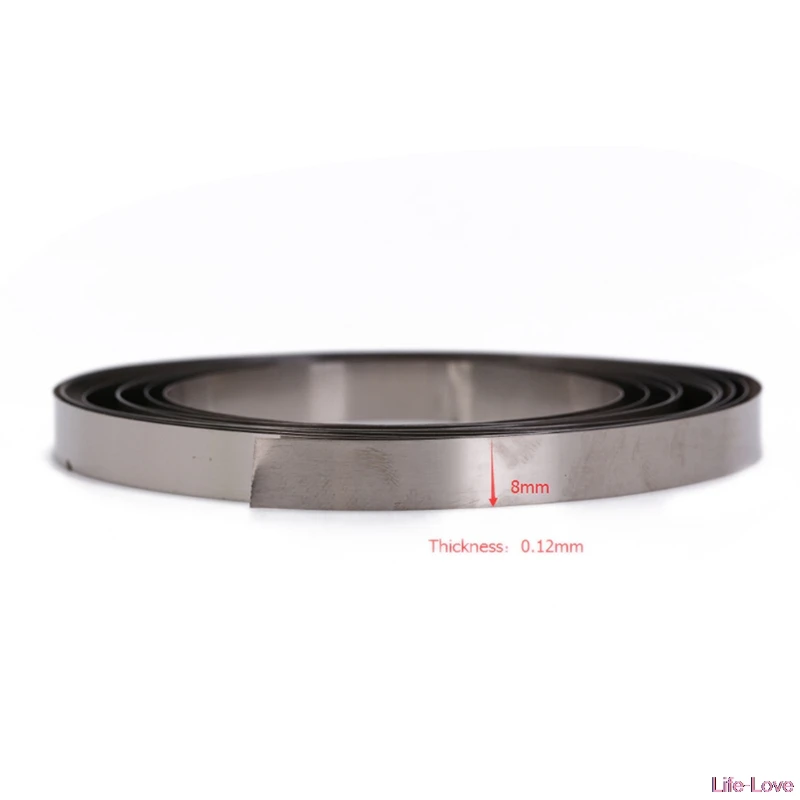 2M 8mm x 0.1/0.12/0.15 Nickel Plated Strip Tape For Li 18650 Battery Spot Welding Compatible For Spot Welder Machine
2M 8mm x 0.1/0.12/0.15 Nickel Plated Strip Tape For Li 18650 Battery Spot Welding Compatible For Spot Welder Machine