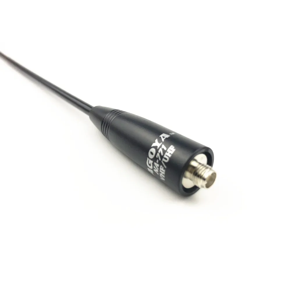 Original Nagoya NA-771 Dual band Flexible Antenna VHF/UHF 144/430MHz for Kwood BAOFENG UV-5R UV-9R Plus SMA Female NA771
Original Nagoya NA-771 Dual band Flexible Antenna VHF/UHF 144/430MHz for Kwood BAOFENG UV-5R UV-9R Plus SMA Female NA771