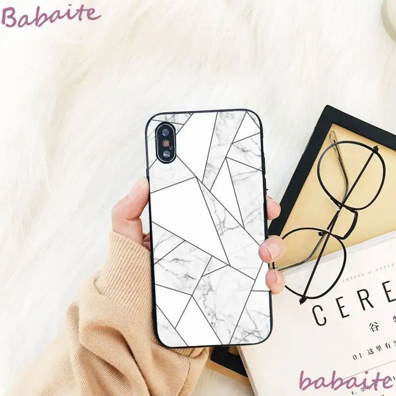 Babaite Geometric Marble Phone Case shell cute For iPhone 8 7 6 6S Plus X XS MAX 5 5S SE XR 11 11pro promax 12 12Pro Promax
Babaite Geometric Marble Phone Case shell cute For iPhone 8 7 6 6S Plus X XS MAX 5 5S SE XR 11 11pro promax 12 12Pro Promax