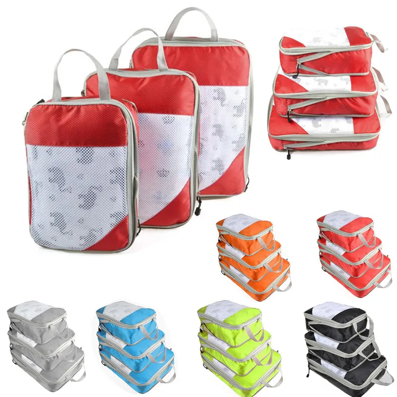 Compressible Storage Bag Set Three-piece Compression Packing Cube Travel Luggage Organizer Foldable Travel Bag Organizer
Compressible Storage Bag Set Three-piece Compression Packing Cube Travel Luggage Organizer Foldable Travel Bag Organizer