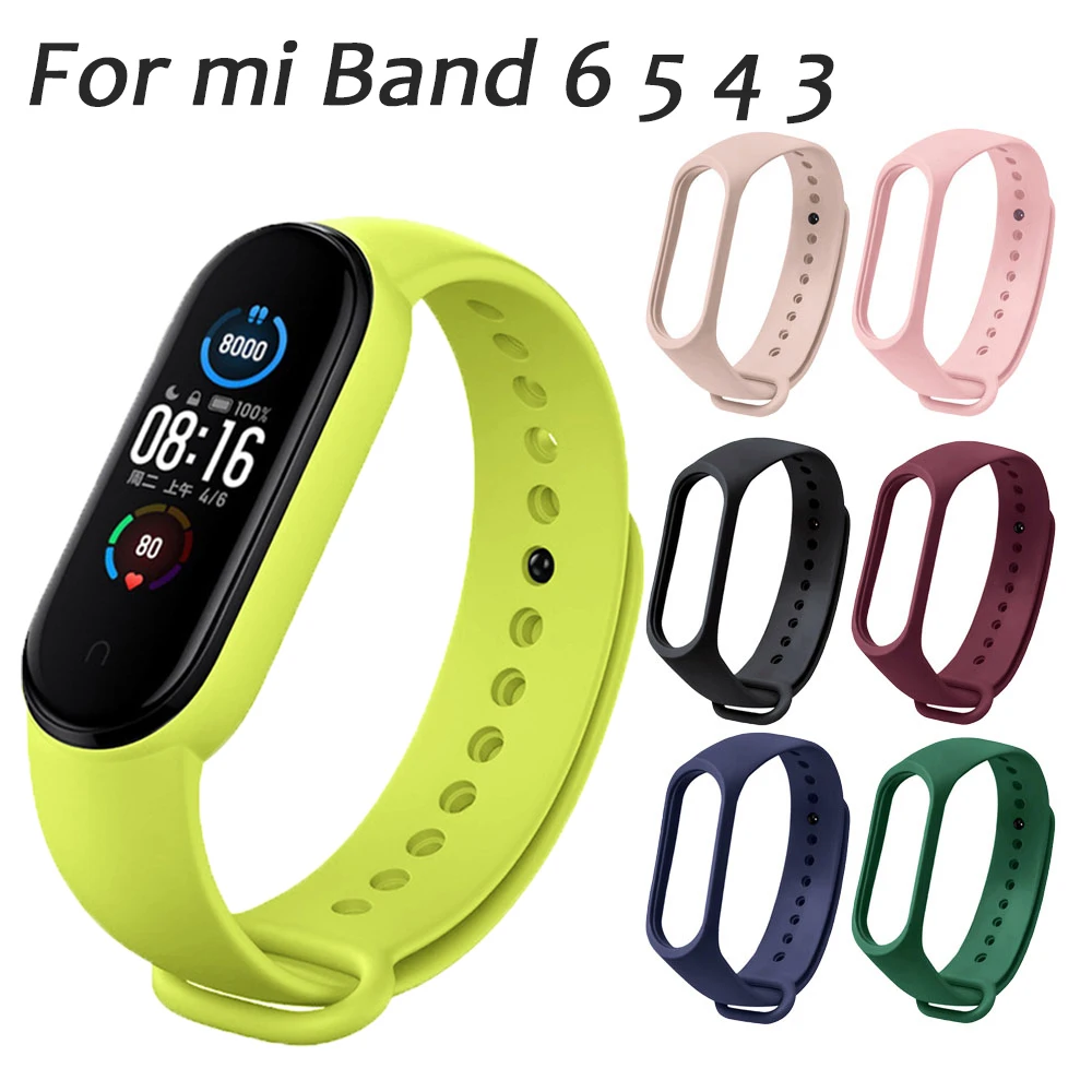 Strap for Xiaomi Mi Band 6 5 Sports Replacement With Replacement Silicone Wristband Bracelet Strap For Xiaomi Band 6 5 4 3
Strap for Xiaomi Mi Band 6 5 Sports Replacement With Replacement Silicone Wristband Bracelet Strap For Xiaomi Band 6 5 4 3