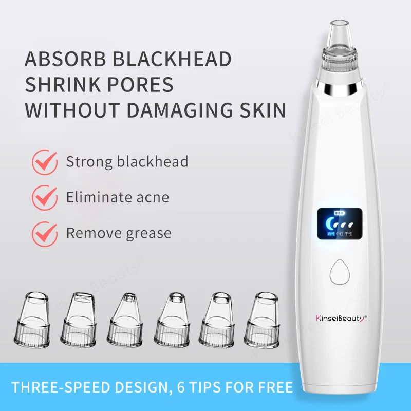 Vacuum Blackhead Remover Skin Care Pore Acne Pimple Removal Blackhead Removal Device Vacuum Pore Cleaner For Face
Vacuum Blackhead Remover Skin Care Pore Acne Pimple Removal Blackhead Removal Device Vacuum Pore Cleaner For Face