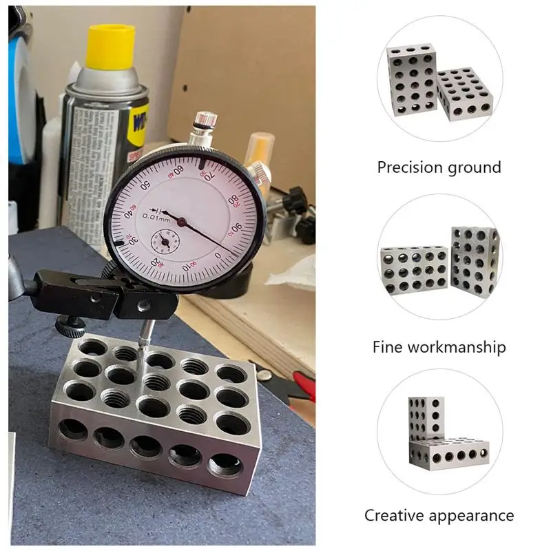 23 Hole Parallel Pad Milling Machine Parallel Pad Vise Flat Contours Block
23 Hole Parallel Pad Milling Machine Parallel Pad Vise Flat Contours Block