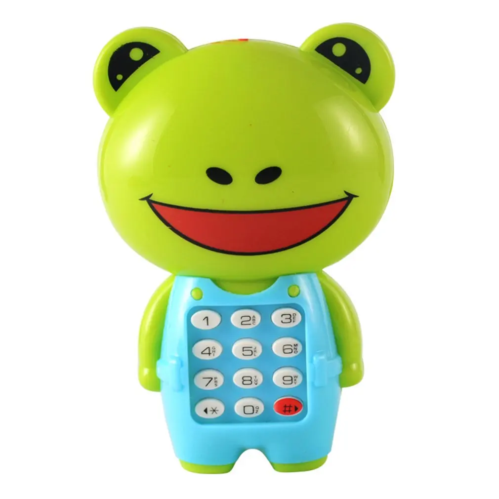 

Электронная игрушка телефон музыкальный мини милый детский телефон игрушка раннее образование мультяшный телефон детские игрушки