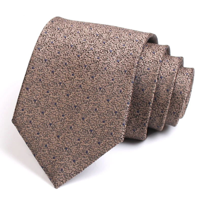 Brand New Men's Brown Tie High Quality 8CM Ties For Men Business Suit Work Neck Tie Fashion Male Classic England Style Necktie
Brand New Men's Brown Tie High Quality 8CM Ties For Men Business Suit Work Neck Tie Fashion Male Classic England Style Necktie