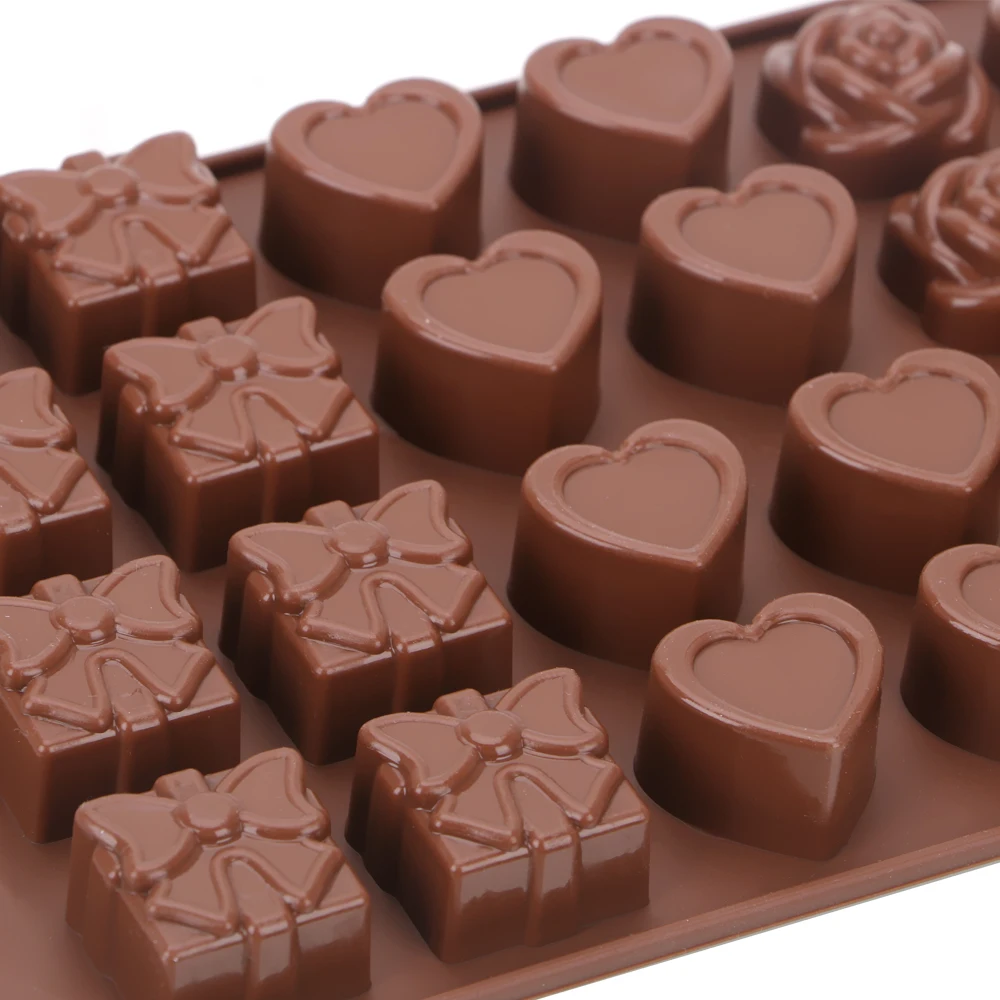 Jelly and Candy Mold Rose Loving Heart Shapes Silicone Chocolate Mold Non-Stick Silicone Cake Mold 3D Food Mold
Jelly and Candy Mold Rose Loving Heart Shapes Silicone Chocolate Mold Non-Stick Silicone Cake Mold 3D Food Mold