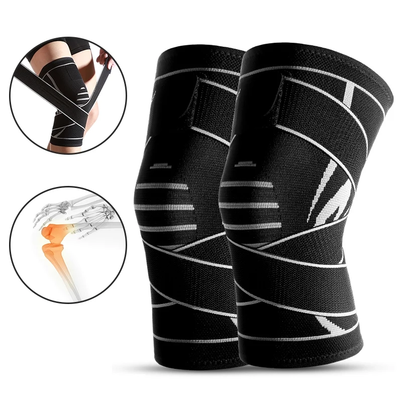 Kneepad Elastic Bandage Pressurized Knee Pads Knee Support Protector Sports Knee Brace Polyester Sports Fitness Kneepad Support
Kneepad Elastic Bandage Pressurized Knee Pads Knee Support Protector Sports Knee Brace Polyester Sports Fitness Kneepad Support