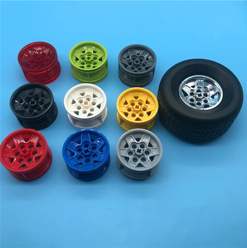 Technology car building block moc-18450 + 56908 bat car wheel hub tire 82 * 44mm connector ev3 assembly toy
Technology car building block moc-18450 + 56908 bat car wheel hub tire 82 * 44mm connector ev3 assembly toy