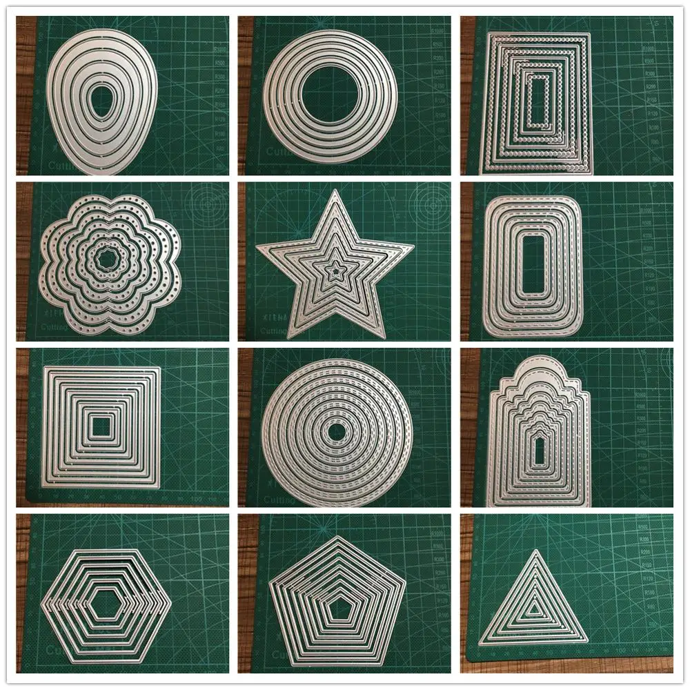 2021 NEW Basic Border Frame Set Metal Crafts Layering Metal Cutting Dies Making Scrapbooking Dies
2021 NEW Basic Border Frame Set Metal Crafts Layering Metal Cutting Dies Making Scrapbooking Dies